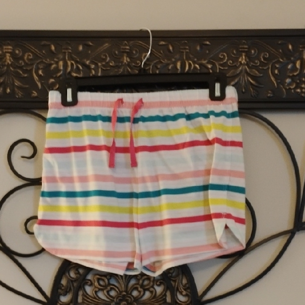 GAP Red and White Striped Summer Shorts